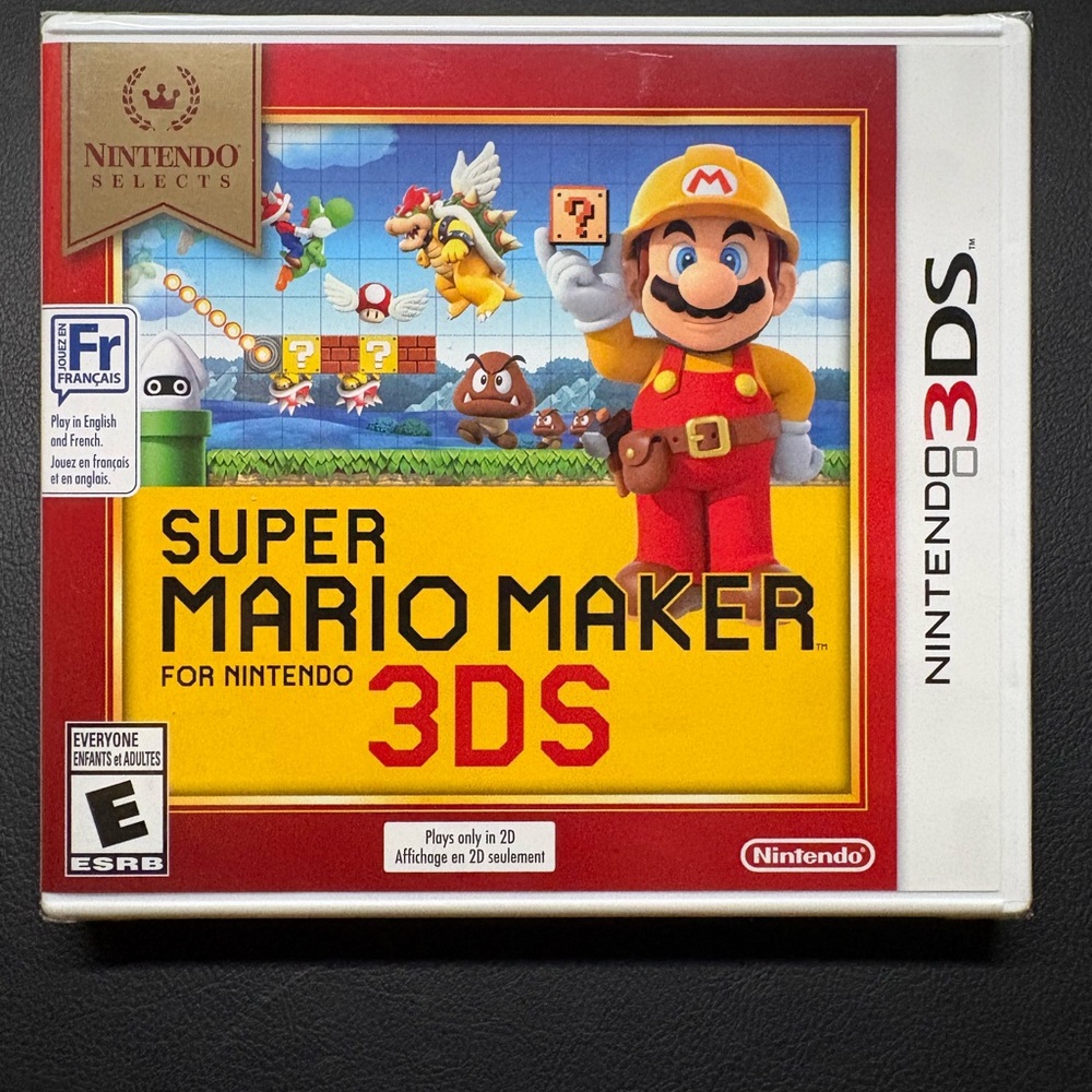 BRAND NEW SEALED Nintendo Super Mario Maker for Nintendo 3DS